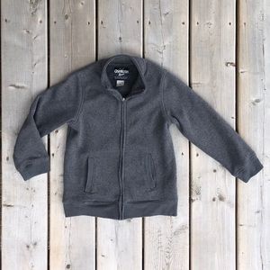 OshKosh B’gosh Grey Zippered Sweater Size 6